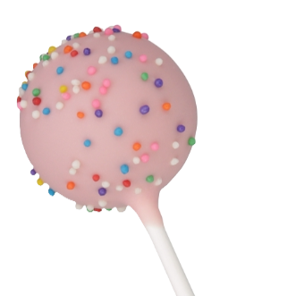 Birthday Cake Flavored Cake Pop – Single